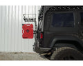 ~(18 lbs. 18X8X8)~ Destroyer RotoPax 2 or 3 gallon Mounts (Pair) Bare Steel 2007-2017 Jeep JK Wrangler