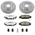Power Stop 96-01 Infiniti I30 Rear Red Calipers w/Brackets - Pair