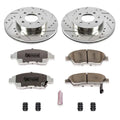 Power Stop 96-01 Infiniti I30 Rear Red Calipers w/Brackets - Pair