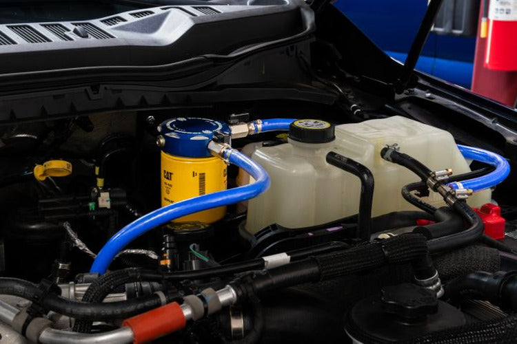Sinister Diesel 2023 Ford Powerstroke 6.7L Coolant Filtration System (w/ CAT)