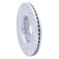 R1 14-23 Dodge Charger Front Right Drilled & Slotted Geoperformance Rotor