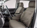 Covercraft 21-24 Ford F-150 Polycotton SeatSaver Custom Front Row Seat Covers - Misty Grey