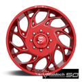 D742 22X8.25 8X210 GL-RED-MIL 105MM