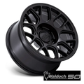KM730 17X8.5 6X5.5 M-BLK -10MM