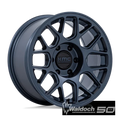 KM730 17X8.5 5X5.0 MTL-BLUE 25MM