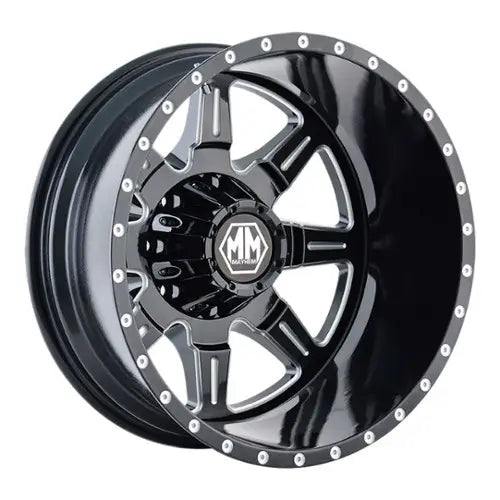MONSTIR (8101) REAR BLK/MILLED SPOK
