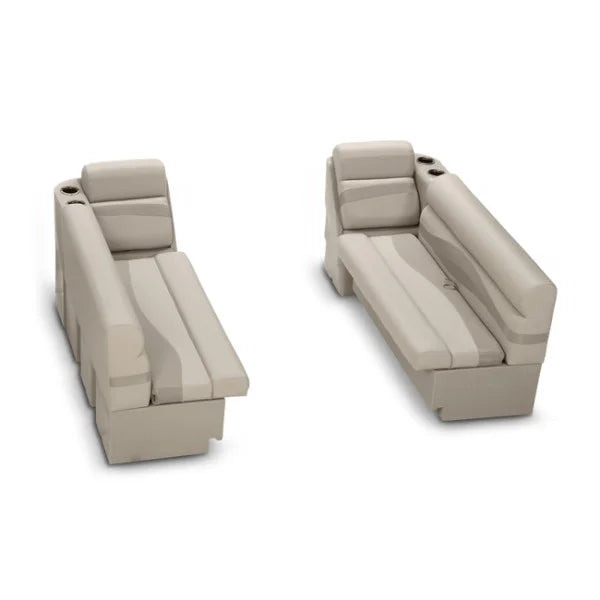 BENCH AND CHAISE SEATING KIT- BEIGE