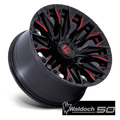 D823 20X9 8X6.5 G-BLK MILL C-RED 1M
