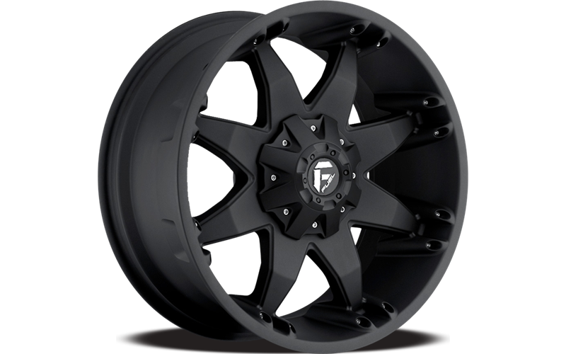 Fuel Wheels black auto part