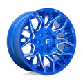 Fuel Wheels blue auto part
