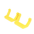 19C RAM 1500 NEW BODY STYLE GAS LD STEP XP7 SAFETY YELLOW POWDER COAT PAIR