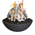 FIRE BOWL 39IN x 13IN (NATURAL GAS) TEEPEE BURNER BONE