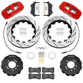 Wilwood 95-98 Nissan Skyline Aerolite 6R Front BBK w/ 14in Slotted Rotors & Flexlines - Black