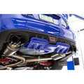 ***Discontinued***OLM A1 Style Paint Matched Rear Diffuser (Galaxy Blue Pearl) - 15 WRX STI