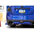 ***Discontinued***OLM A1 Style Paint Matched Rear Diffuser (Galaxy Blue Pearl) - 15 WRX STI