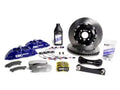 EBC Racing 10-14 Ford Mustang GT 5.0L Blue Apollo-4 Calipers 355mm Rotors Front Big Brake Kit