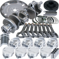 Eagle Ford 302 3.000in Crank 5.090in I-Beam Rod 4.030in Piston Damper/157 Tooth FP Balanced Assembly