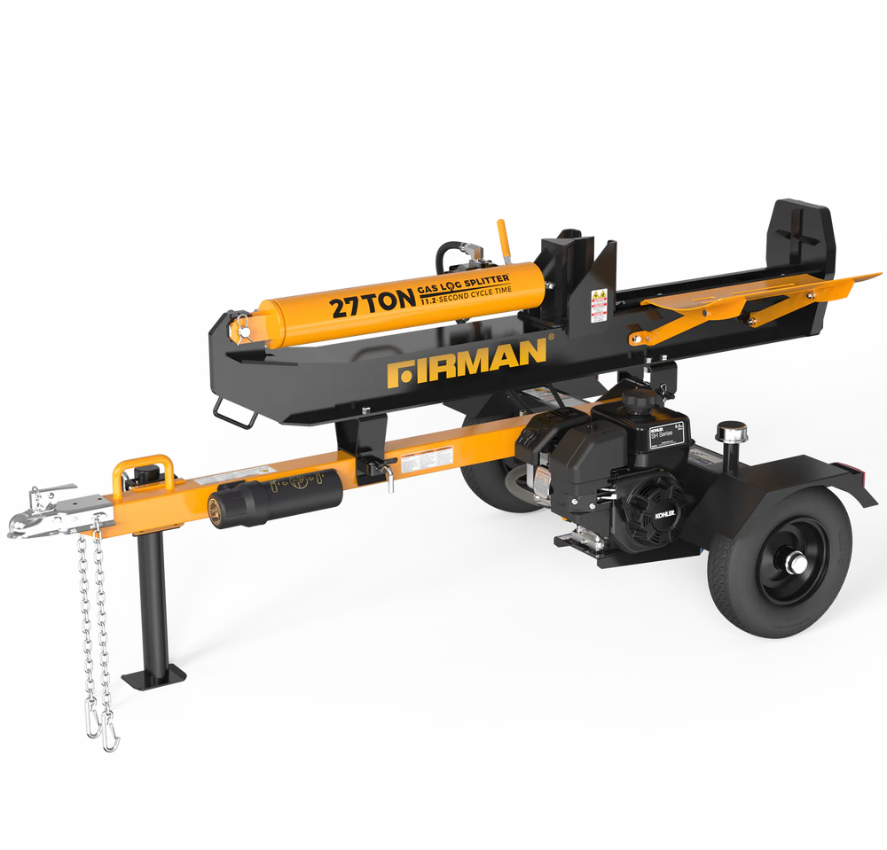 LOG SPLITTER 27 TON 15 GPM