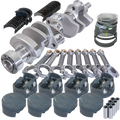 Eagle Chevy LT1 350 1Pc 3.750in Crank 6.000in I-Beam Rod 11cc Dome 4.030in Pistons Rotating Assembly