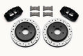 Wilwood DPC56 Rear Caliper & Rotor Kit Black Corvette All C5 / Base C6 1997-2013