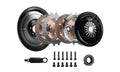 DKM Clutch 01-06 Mini Cooper/S R53 184mm Ceramic Twin Disc MR Clutch w/Flywheel (750 ft/lbs Torque)