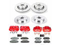 Power Stop 15-17 Ford Mustang Front & Rear Z26 Street Warrior Brake Kit w/Calipers