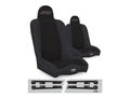 PRP Jeep Wrangler JK/JKU Daily Driver High Back Suspension Seats Kit (Pair) - Black