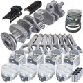 Eagle Chevy 350 3.750in Crank 5.700in H-Beam -18cc 4.060in Pistons Rotating Assembly