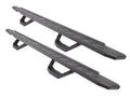 RB30 Running Boards with Mounting Brackets & 2 Pairs of Drops Steps Kit Protective Bedliner Coating 2015-2019 Silverado/Sierra 2500 HD Go Rhino