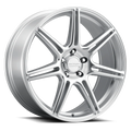 Raceline 148HS Apex 20x8.5in / 5X112 BP / 35mm Offset / 66.56mm Bore - Hyper Silver