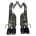 Kooks Headers axle-back exhaust installed view