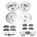 Power Stop 2018 Mitsubishi Eclipse Cross Front & Rear Z23 Evolution Sport Brake Kit