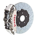 Brembo 19-22 Veloster N Front GTR BBK 6 Piston Billet350x34 2pc Rotor Slotted TY3L -  Nickel Plated