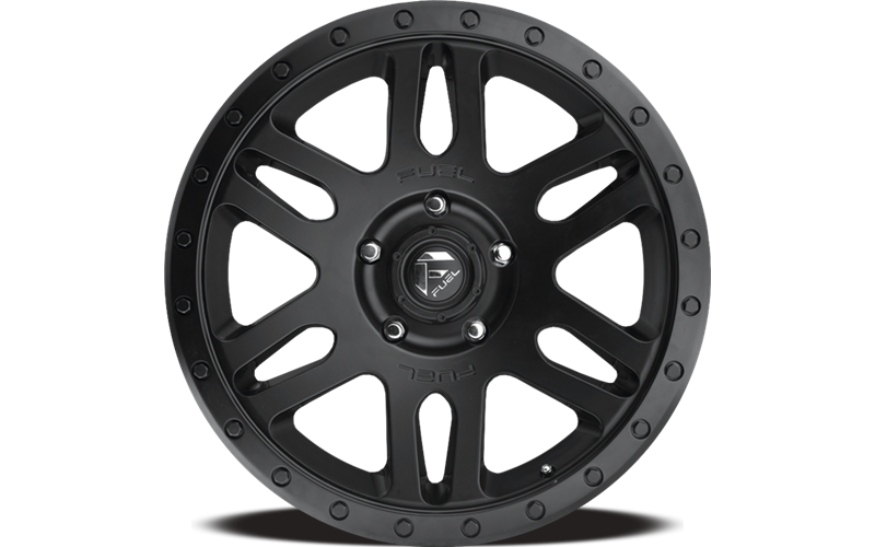 RECOIL 18x9 6x139.70 MATTE BLACK (20 mm)