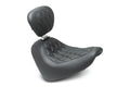 Mustang 18-21 Harley Fat Bob Wide Tripper Passenger Seat - Black