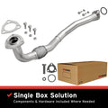 BRE EXHAUST auto part close-up