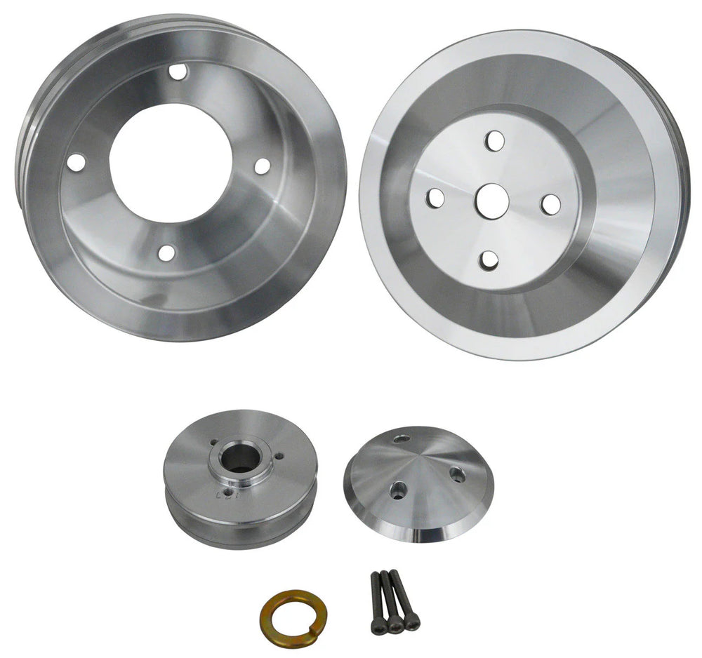 70-78 BB Pontiac 3pcs Pulley Set