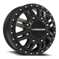 Vision Wheels 8-200 SG W/SB LP VIS MANX2 - 408-7680SGBLF
