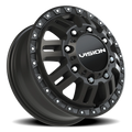 Vision Wheels 8-200 SG W/SB LP VIS MANX2 - 408-7680SGBLF