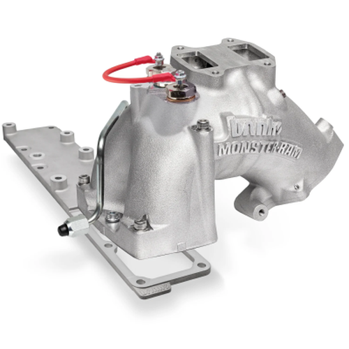 Coolant Tank OEM Placement for 10-12 Cummins 6.7L Fine Texture Black