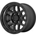 KMC Wheels black auto part