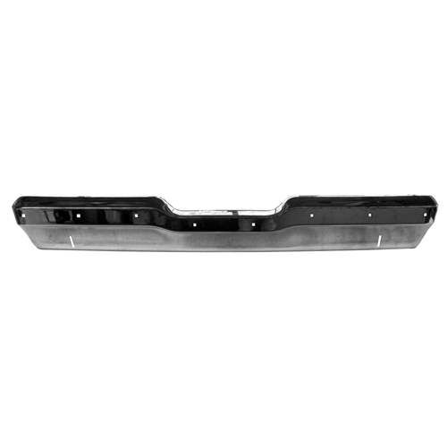BUMPER; REAR; CHROME; WITHOUT IMPAC