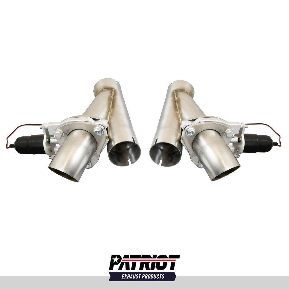 ELECTRONIC CUTOUTS 2.5 IN DUAL SYSTEM W/REMOTE