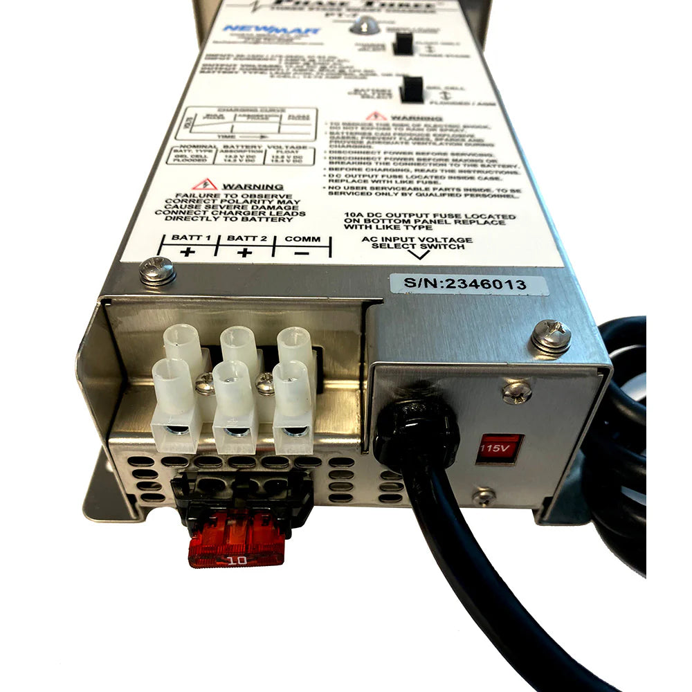 BATT CHGR, PHASE 3, 12V 7A, 2 BANK