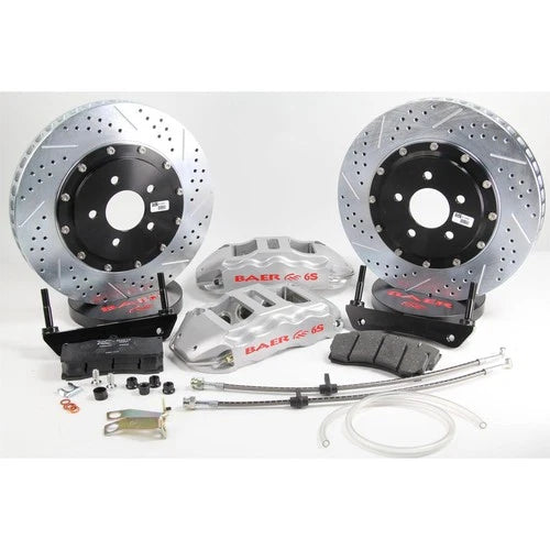 14" Ext+ Brake Sys Frt Slvr 05-06 GTO