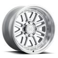 Method Raised MR804 20x9 / 6x5.5 BP / -12mm Offset / 106.25mm Bore - Machined - Clear Coat Wheel