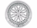 Method Raised MR804 20x9 / 6x5.5 BP / -12mm Offset / 106.25mm Bore - Machined - Clear Coat Wheel