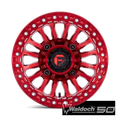 D125 15X7 4X110 C-RED 10MM