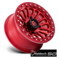 D125 15X7 4X110 C-RED 10MM
