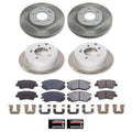 Power Stop 10-11 Kia Soul Front and Rear Semi-Coated Rotor Kit